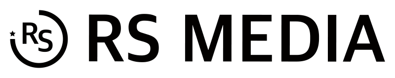 알에스미디어(RS MEDIA) 로고